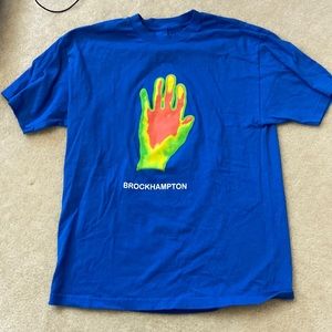 Large Iridescence Brockhampton Band Tee- Merlyn